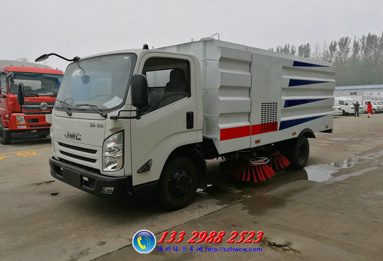 江铃国五扫路车